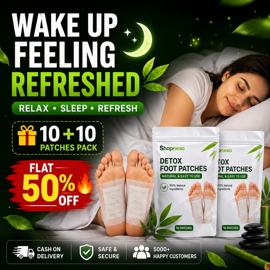 Detox Foot Patches 10+10 Pack – Relax & Refresh Overnight