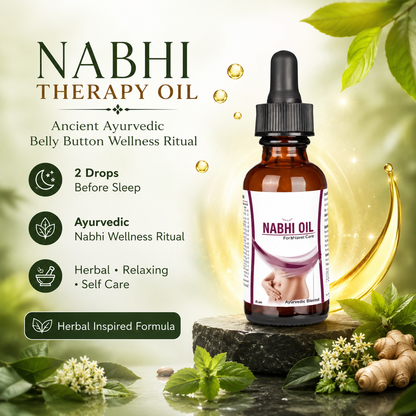 ✨ AYURVEDIC NABHI OIL — LIMITED 50% OFFER [ pack of 1 ]