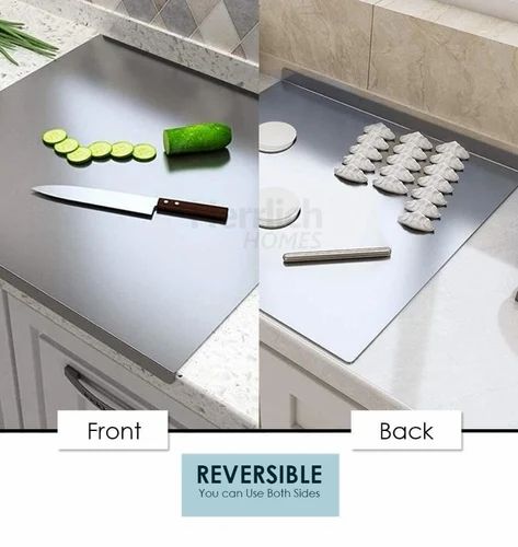 Hygienic Steel chopping  Board – Flat 50% OFF